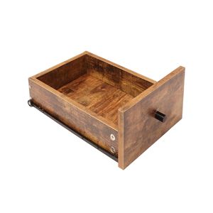 Bureau d'ordinateur moderne rétro en panneaux de particules avec revêtement Triamine et tubes en fer, 120 cm, design 3 pompes - Product Image 6