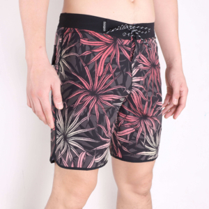<b>Men's</b> Floral Print Swim <b>Shorts</b> With Drawstring Closure Quick Dry Board <b>Shorts</b> Casual Style Mid Waist <b>Short</b> Length - Product Image 1