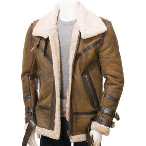Veste en peau de mouton pour hommes Vestes en peau de mouton neuves avec qualité de luxe pour homme du Pakistan - Product Image 1