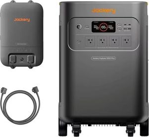 พร้อมจำหน่ายแล้ว! แบตเตอรี่สำรองพกพา Jackery Explorer 5000 Plus พร้อมเต้ารับไฟ AC และคุณสมบัติเครื่องกำเนิดไฟฟ้าพลังงานแสงอาทิตย์ - Product Image 1