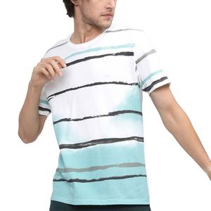 Camiseta de manga corta de lona sólida para hombre en diferentes colores de secado rápido transpirable de calidad Premium - Product Image 2