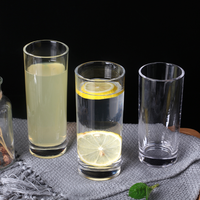 Vente en gros de verres à boisson en verre de haute qualité, à base épaisse, classiques, pour la maison, les restaurants, les bars et les hôtels