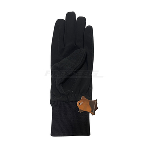 Pull On Winter Horse Riding <b>Gloves</b> Soft Fleece Solid Color Cold Weather Training Outdoor Use Warm Equestrian <b>Gloves</b> - Product Image 3