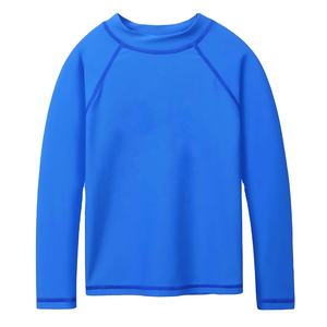 Protège-éruptions cutanées multicolores solides à manches longues pour hommes, nouveau, personnalisé, col ras du cou, Logo et conception, MMA, protection contre l'éruption cutanée, 2023 - Product Image 1