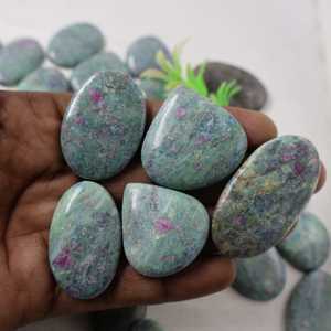 Piedras Preciosas de Cuarzo Natural de Alta Calidad para Joyería, Anillos Bohemios con Juego de Colores en Corte Cojín/Pera - Product Image 3