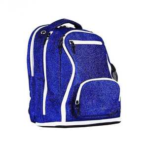 Sac à dos personnalisé durable, imperméable, tendance, brillant, pour équipe de cheerleading et de danse, avec patchs brodés, doublure en nylon, sac à dos solide - Product Image 2