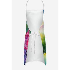 Idaho Syringa Watercolor Unisex Large Multicolor <b>Apron</b> for Cooking Baking Crafts Gardening-Kitchen Server for Adult Women <b>Men</b> - Product Image 4