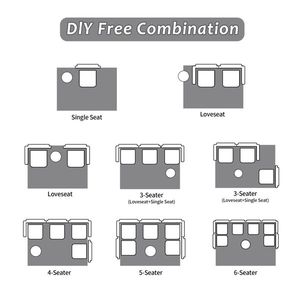 Single Seater Boneless Modular Sectional Sofa Convertible Floor Bed Fixed Shape Frame No Assembly Required Compression Couch - Product Image 6