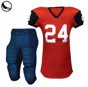 Maillot de football américain personnalisé pour adultes et jeunes, vierge, pour entraînement, avec impression par sublimation, vente en gros, économique, style uniforme - Product Image 5