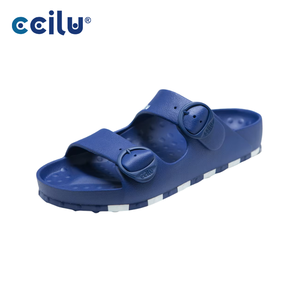 New Promotional Eco Friendly Outdoor Double Strap Fashion Soft Anti Slip Ergonomic Buckle Strap Slippers <b>Clogs</b> Jg06 - Product Image 1