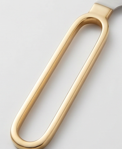 Ensemble de couverts modernes dorés, finition mate, résistant à la rouille, en métal, idéal pour la vaisselle de mariage - Product Image 2