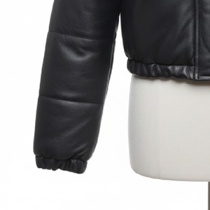 <b>Top</b> <b>High</b> Quality <b>Leather</b> Jacket New Arrival Winter Fashion Customized Front Customized Color Low MOQ Best Manufactured Pure - Product Image 5