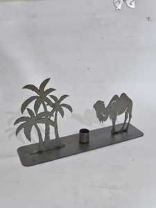 Décoration islamique pour l'Aïd de Ramadan, support de table en métal décoratif islamique arabesque, motif de mosquée découpé au laser, décoration pour le Ramadan et l'Aïd - Product Image 5