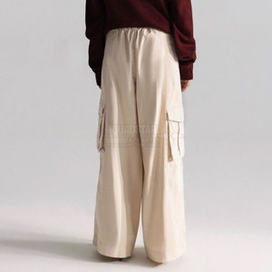 Customized Logo & Size Women Casual Bottoms Street Wear High Quality Breathable Eco-Friendly <b>Spandex</b>/Cotton Winter <b>Pants</b> - Product Image 2