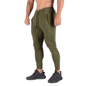 Custom Logo Blank Skinny Cotton Jogger Running Sports Blank Sweatpants Trousers for Men's - Product Image 2