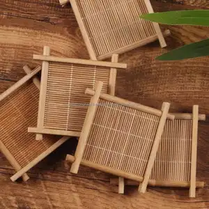 越南最好的产品杯垫饮料竹子天然工艺品低成本批发