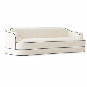 โซฟาเข้ามุมสามที่นั่งแบบปรับเปลี่ยนได้ ดีไซน์ทันสมัย หุ้มผ้าอย่างมีสไตล์ นั่งสบาย ทนทาน ขาไม้เนื้อแข็ง - Product Image 1