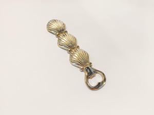 Shell Design Brass Bottle Opener Nautical Style <b>Bar</b> <b>Tool</b> Perfect For Outdoor Party Barbecue Picnic And Garden Gathering - Product Image 4