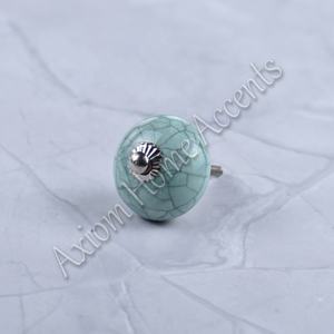 Boutons en céramique complexes pour meubles de chambre à coucher et poignées de porte d'armoire par Axiom Home Accents - Product Image 3