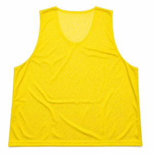 Camiseta sin mangas de malla para hombre al por mayor, cuello redondo, transpirable, chaleco deportivo de verano, ajuste regular, color liso, ropa de poliéster - Product Image 6