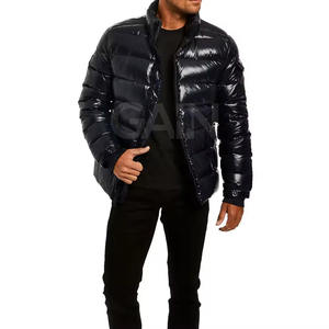 Veste d'hiver imperméable et respirante à col montant pour garçons, veste d'hiver respirante à col montant pour hommes, marque privée - Product Image 3