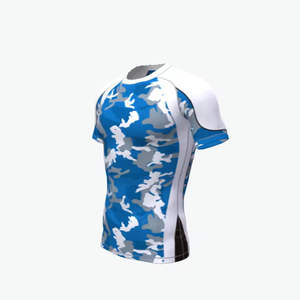 Camiseta Deportiva de Manga Corta para Hombre, Transpirable, de Secado Rápido, con Serigrafía, Logotipo Personalizado y Diseño Propio - Product Image 2
