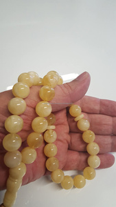 Tasbih élégant en résine ivoire, perles de prière islamiques rondes, Subha Misbaha pour Dhikr, méditation, prière musulmane, chapelet par SmarkExports - Product Image 6