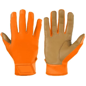 Baseball Batting Gloves Custom Branding Supplier with Stretch Textile Backhand Ergonomic Fit and Durable Grip Palm Wholesale - Product Image 1