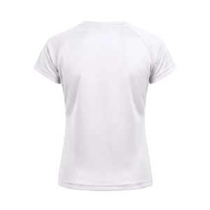 T-shirt blanc à manches courtes et col en V pour femme, basique, décontracté, coupe ajustée, uni, léger, haut de tous les jours, vêtements de mode féminine, été - Product Image 6