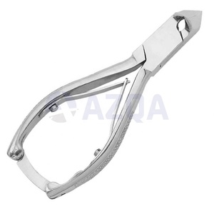 Coupe-ongles en acier inoxydable robuste pour ongles incarnés, lame courbée, avec ressort de maintien pour les soins des doigts et des orteils - Product Image 3