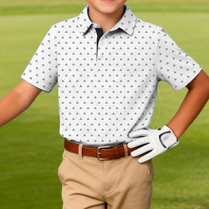 Nouveaux polos de golf pour hommes en tissu de coton doux et respirant, parfaits pour l'été - Product Image 3