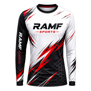เสื้อเชิ้ตแขนยาวสำหรับตกปลาและกีฬากลางแจ้ง แห้งเร็ว ผลิตโดยผู้ผลิต OEM ผลิตจากโพลีเอสเตอร์ 100% กันน้ำ UPF 50 - Product Image 1