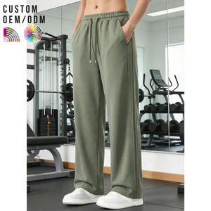 Pantalones Casuales de Algodón para Hombre, Ligeros, Cintura Elástica, Corte Recto, Estilo Clásico, Transpirables, Impermeables, Resistentes al Viento, Logotipo Personalizado OEM - Product Image 5