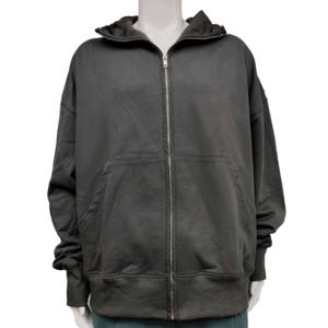 Men Full Zip Up Hoodie Premium Cotton Blend Hooded Sweatshirt Lightweight Casual Streetwear Everyday Activewear Jacket - Product Image 1