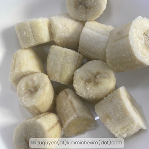 Pulpa de Plátano Congelada IQF 100% Natural de Vietnam, Sabor Dulce, 10 kg, Almacenamiento a -18 °C para la Industria de Alimentos y Bebidas - Product Image 5