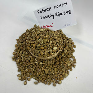 Café Robusta de qualité export, méthode de traitement du miel S18, grains de café aux riches arômes chocolatés, emballage OEM disponible - Product Image 4