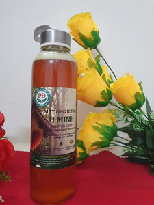 Miel sauvage pur de la forêt de U Minh, bouteille de 500 ml, miel naturel du Vietnam, miel sauvage de la forêt du Vietnam - Product Image 2