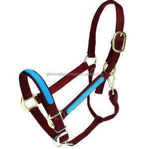 OEM Equestrian Manufacturer Horse Halter Nylon Workout Available in All Colors Horse Halters and Lead Ropes - Product Image 2