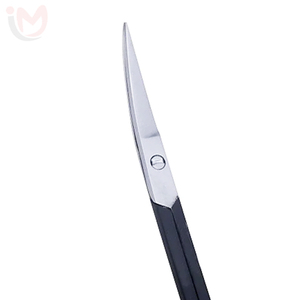 Tijeras Profesionales para Cutículas de Acero Inoxidable Curvadas y Afiladas con Mango de Plástico para Manicura, Pedicura y Salón de Belleza - Product Image 2