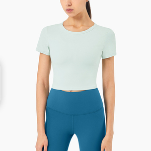 Top Deportivo Corto para Mujer, Transpirable y de Secado Rápido, para Danza, Running, Yoga y Fitness - Product Image 4