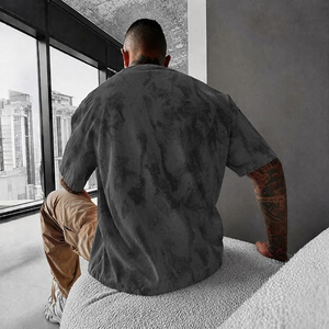 Oversized <b>Tshirts</b> for Men Tie Dye Hipster T Shirts Fashion Baggy Gym Shirts Short Sleeve Unisex Designer Tees Shirt - Product Image 5