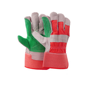 Guantes de Trabajo de Cuero Vacuno Resistentes, Guantes Industriales de Alta Resistencia para Construcción y Jardinería para Hombre - Product Image 1