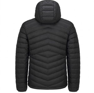 Veste d'hiver matelassée pour homme, coupe-vent épaisse et respirante en nylon, à col montant, avec rembourrage, idéale pour l'extérieur, vente en gros OEM - Product Image 3