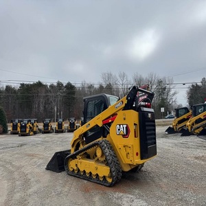 รถตักล้อยาง Cat 299D3 พร้อมหัวบดสำหรับงานดิน เครื่องยนต์ Perkins ปั๊มมอเตอร์เกียร์บ็อกซ์ประสิทธิภาพสูง - Product Image 1