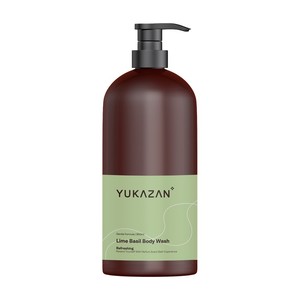 Gel Douche Malaisie Yukazan Citron Vert & Basilic 850ml Qualité Premium B2B Fraîcheur Enfants & Adultes Grand Flacon Pompe Lot - Product Image 3