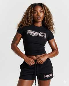 2026 High Quality Cotton Fleece Sweat <b>Shorts</b> <b>Women</b> Eco-Friendly 220g Quick Dry logo Print Streetwear Elastic Waist Regular Fit - Product Image 6