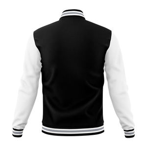 Nouvelle veste varsity en toile tendance pour hommes, style streetwear, séchage rapide, réversible, coupe-vent, respirante, hiver, extérieur, personnalisable - Product Image 3