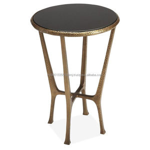 Taburete o mesa de metal hecho a mano de aluminio personalizado para taburetes y otomanos de hotel y sala de estar con diseño de Diamante por fabricante - Product Image 5