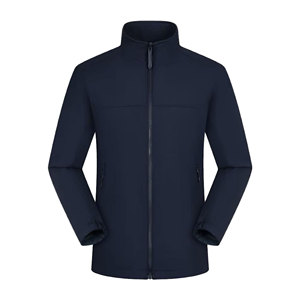 Chaqueta Varsity para Hombre, Diseño Personalizado, Tejido de Poliéster/Algodón Estándar, Resistente al Viento, para Senderismo, en Blanco - Product Image 1
