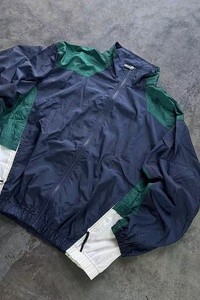 Custom 100% Nylon Windbreaker <b>Jacket</b> for <b>Men</b> Oversized Sports Style Zipper Color Blocking Windproof Light Casual Front Thin - Product Image 4